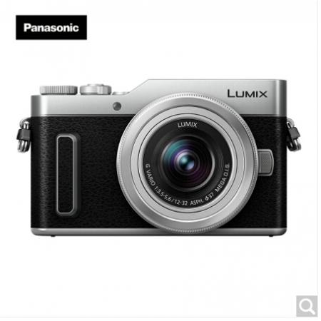 松下（Panasonic）GF10K微单相机 数码相机 套机 vlog相机 美颜自拍 WIFI 复古银