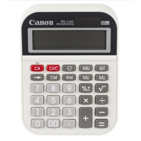 佳能（Canon） WS-112H 12位数桌面型计算器