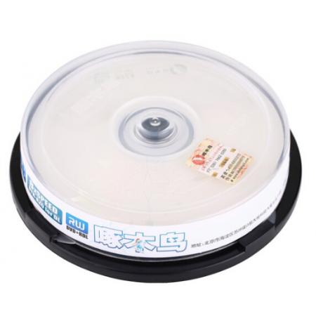 啄木鸟 DVD+R DL 8速 8.5G 单面双层 10片桶装 刻录盘