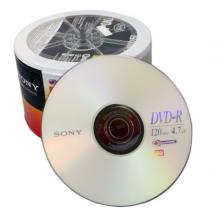 SONY 索尼 dvd刻录盘 光盘 空白光盘 4.7G 16X DVD-R（50片环保装）