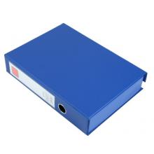 齐心(Comix) A1297 55mm耐用磁扣式档案盒/文件盒/A4资料盒  蓝色 办公文具