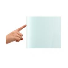 AUCS 60*90cm 玻璃白板 写字板 办公 会议磁性钢化玻璃黑板挂式