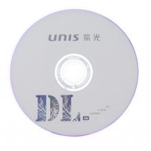 紫光（UNIS）DVD+R DL 刻录盘 8.5G 光盘 8速 单面双层 50片桶装