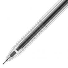 得力(deli)DLSX-S52 0.5mm半针管中性笔办公水笔 黑色签字笔30支/桶