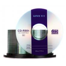 紫光（UNIS）CD-R空白光盘/刻录盘 银河系列 52速 700M 桶装50片