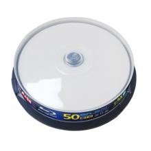 铭大金碟（MNDA）BD-R DL 1-6速 50G 蓝光可打印 10片桶装 空白刻录盘
