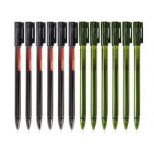 晨光(M&G)AGPA1701 文具0.5mm黑色中性笔 全针管签字笔 优品系列水笔 12支/盒