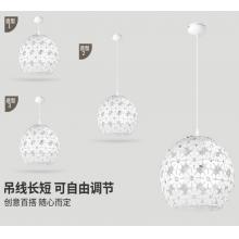 欧普照明（OPPLE）LED餐厅灯浪漫现代简约时尚单头吸顶餐吊灯创意吧台 花之密语