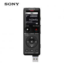 索尼（SONY）录音笔ICD-UX575F 16GB 黑色 智能降噪升级款 专业线性录音棒 商务学习采访支持内录