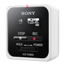 索尼（SONY）录音笔ICD-TX800 16G 白色 专业PCM线性录音 微型便携一键取证 蓝牙操控 商务学习采访适用 