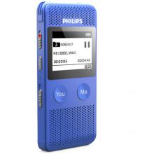飞利浦（PHILIPS）VTR6080 8GB 录音笔 语音转文本 高清录音器专业记录降噪 蓝色