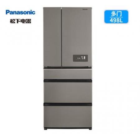 松下(Panasonic)NR-EE50TP1-S 498升多门变频风冷无霜冰箱 大容量顶置压缩机（漏）