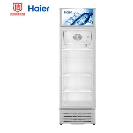 海尔（Haier）310升风冷双层门防凝露冰柜 商用冷藏饮料冷柜 SC-328D
