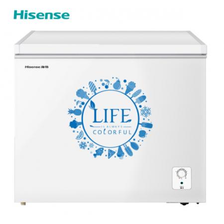 海信 (Hisense) 248升 大容量冰柜 冷冻冷藏保鲜柜 节能商用冷柜 顶开门卧式冰箱 BD/BC-248ND