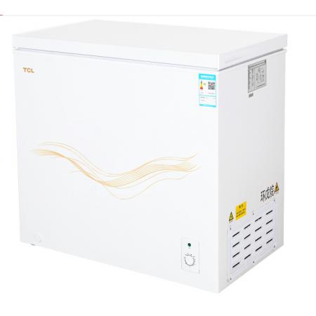 TCL 208升 冰柜小型 冷冻冷藏双转换 7档温度可调节冷柜 小冰柜舒心选择 强劲冷冻 BD/BC-208HQD