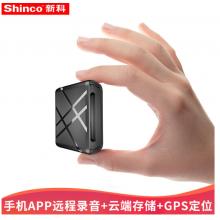 新科（Shinco）智能远距离微型录音笔 隐形远程录音器防出轨专业高清gps汽车定位跟踪器6600毫安 旗舰版黑色