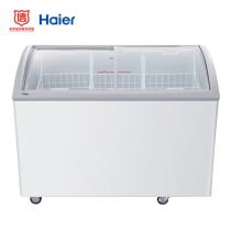 海尔 Haier 330升商用冷藏冷冻转换冰柜 圆弧玻璃门冷柜 SC/SD-330HDS