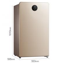 美的(Midea)118升 分区大抽屉防串味立式冷柜 小冰箱冰柜 BD/BC-118UEM