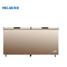 美菱(MELING)536升 节能静音 商用单温电控大容量冰柜 冷藏冷冻转换 卧式大冷冻柜  BC/BD-536DTE