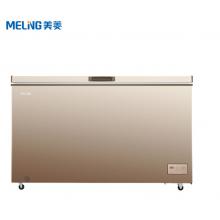 美菱(MELING) 426升 一级能效 商用单温电控大容量冰柜 冷藏冷冻转换 卧式大冷冻柜  BC/BD-426DTE