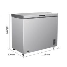 美菱(MELING)256升 冷藏冷冻单温转换冷柜 大容量卧式变温 BC/BD-256DT