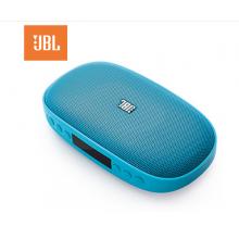 JBL SD-18 BLU 插卡迷你小音响 便携式音乐MP3播放器唱戏机 无线蓝牙双声道小音箱可连U盘TF卡蓝色