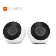 惠威HiVi S3Plus 真无线蓝牙音箱电脑音响 白色