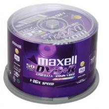 麦克赛尔（maxell）DVD+R光盘 刻录光盘 光碟 空白光盘 可打印光盘 16速4.7G台产  桶装50片