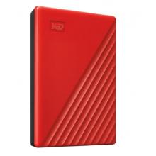 西部数据(WD)1TB USB3.0移动硬盘My Passport随行版 2.5英寸红色