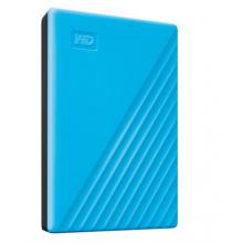 西部数据(WD)1TB USB3.0移动硬盘My Passport随行版 2.5英寸蓝色