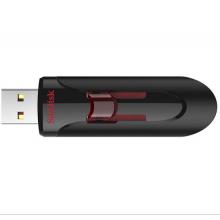 闪迪(SanDisk)64GB USB3.0 U盘 CZ600酷悠 黑色 USB3.0入门优选 时尚办公必备