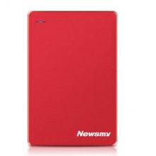 纽曼（Newsmy）320GB USB3.0 移动硬盘 清风金属版 2.5英寸 东方红 金属散热防划防磁防震 数据存储备份拷贝