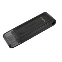 金士顿（Kingston）u盘USB3.2 手机Type-C单接口 DT70 高速闪存盘 128G