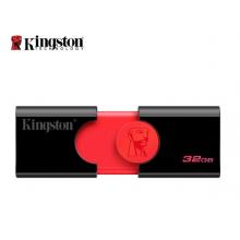 金士顿（Kingston）u盘 USB3.1 DT106系统投标车载高速U盘优盘 黑红款 精英版 32G