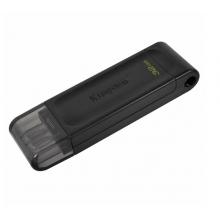 金士顿（Kingston）u盘USB3.2 手机Type-C单接口 DT70 高速闪存盘 32G