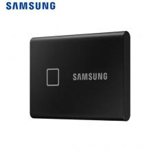三星(SAMSUNG) 2TB Type-c USB3.1 移动硬盘 固态（PSSD）T5 玄英黑 最大传输速度540MB/s 安全便携