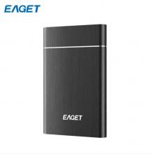 忆捷（EAGET）320G USB3.0移动硬盘G10 2.5英寸全金属文件数据备份存储安全高速防震黑色