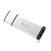 朗科（Netac）USB2.0 安卓手机 U盘U211S 双接口全金属直插式迷你优盘 浅灰色 32GB 单个装