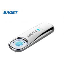 忆捷（EAGET）64GB USB3.0 FU60 指纹加密U盘 隐私安全保护 商务办公优盘