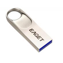  忆捷（EAGET）64GB USB3.0 U盘 U20迷你款 珍珠镍色 全金属高速读写防水防尘优盘