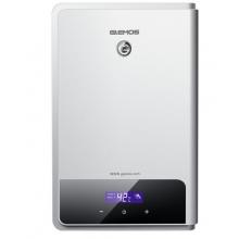 格林姆斯（GLEMOS）即热式电热水器 过水热变频恒温超薄速热免储水直热淋浴洗澡 WZL6-75 银色