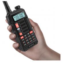 宝锋 BAOFENG UV-6PLUS  对讲机1-15公里 专业无线户外商用民用 宝峰双频双段调频（红色）