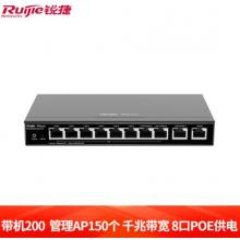 锐捷（Ruijie）千兆路由器RG-EG210G-P-E 企业网关 无线控制器 黑色