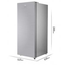 澳柯玛（AUCMA）分区大抽屉防串味立式冰柜冷柜 风冷无霜立式冰柜 BD-156WG