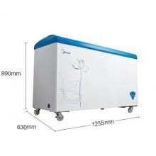 美的(Midea)336升 冷藏冷冻转换冰柜 商用冷柜 卧式展示柜 节能省电 SD/SC-336HKMA
