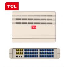 TCL 集团程控电话交换机 4进48出电话机交换机IVR语音导航二次来显电话秘书办公商用T800 A2-4/48
