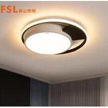 佛山照明（FSL）吸顶灯LED卧室灯北欧后现代铁艺灯具双色调光FEX50421/30W圆