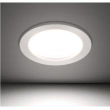 佛山照明（FSL）筒灯LED天花灯一体套装客厅玄关灯全白12W4寸正白光6500K钻石三代