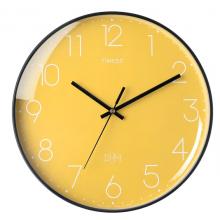Timess 挂钟钟表客厅创意北欧时钟万年历温度石英钟简约轻奢表挂墙 P50-5【30厘米款】