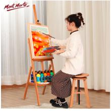 蒙玛特(Mont Marte)榉木置物画架 素描画板画架可放4k画架画板套装素描工具画室初学者油画架